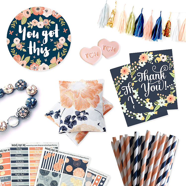 peach_navy_floral_accessories_wedding_thankyou_you_got_this